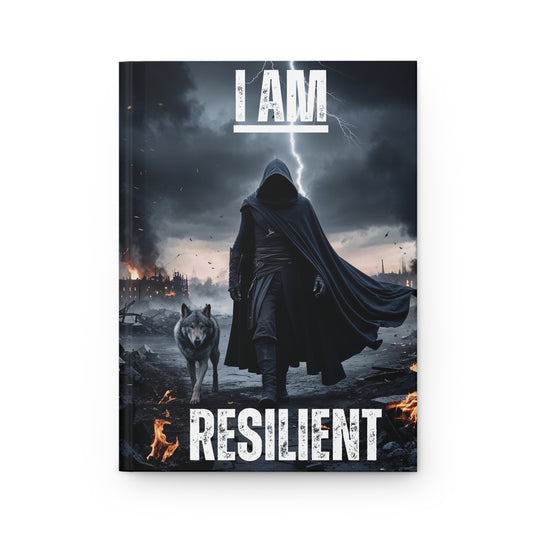 " I AM RESILIENT" Hardcover Journal Matte